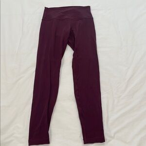 Lululemon Align Leggings - Burgundy